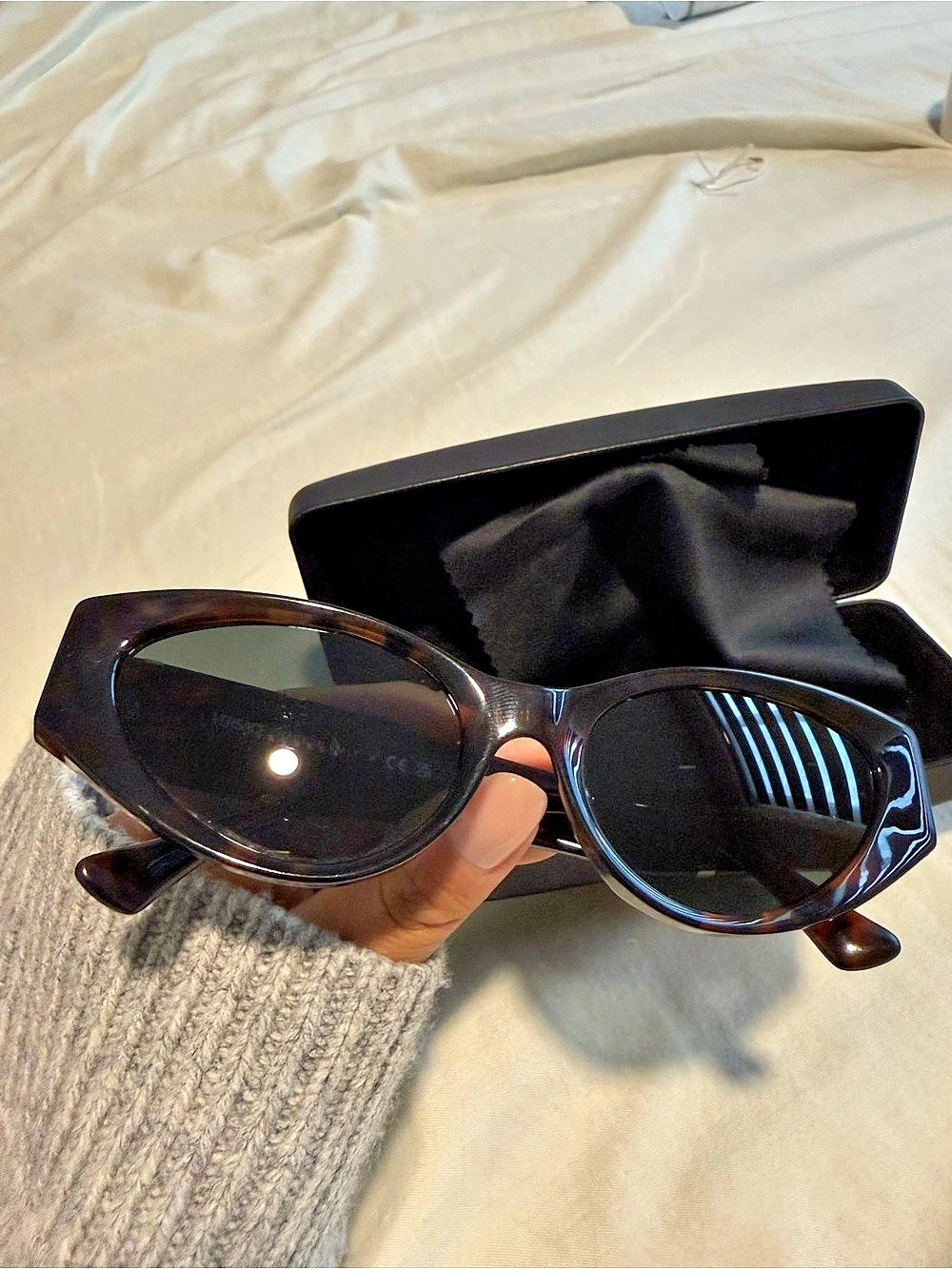 Versace Medusa Cat Eye Sunglasses